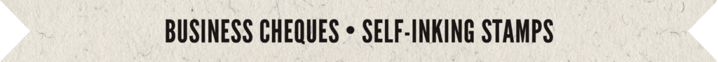 Cheques header