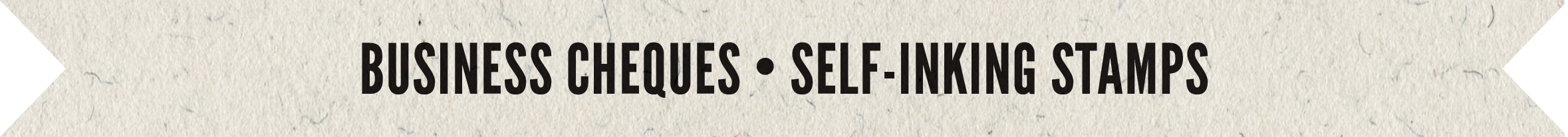 Cheques header
