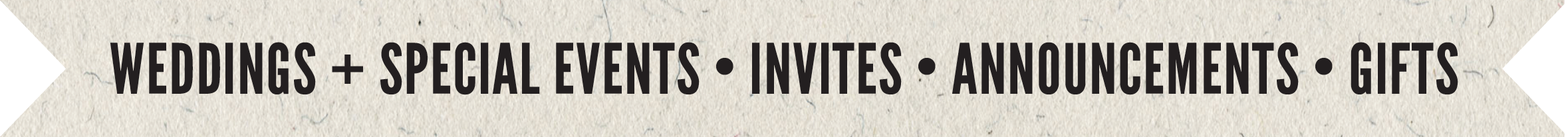 Gifts Weddings header