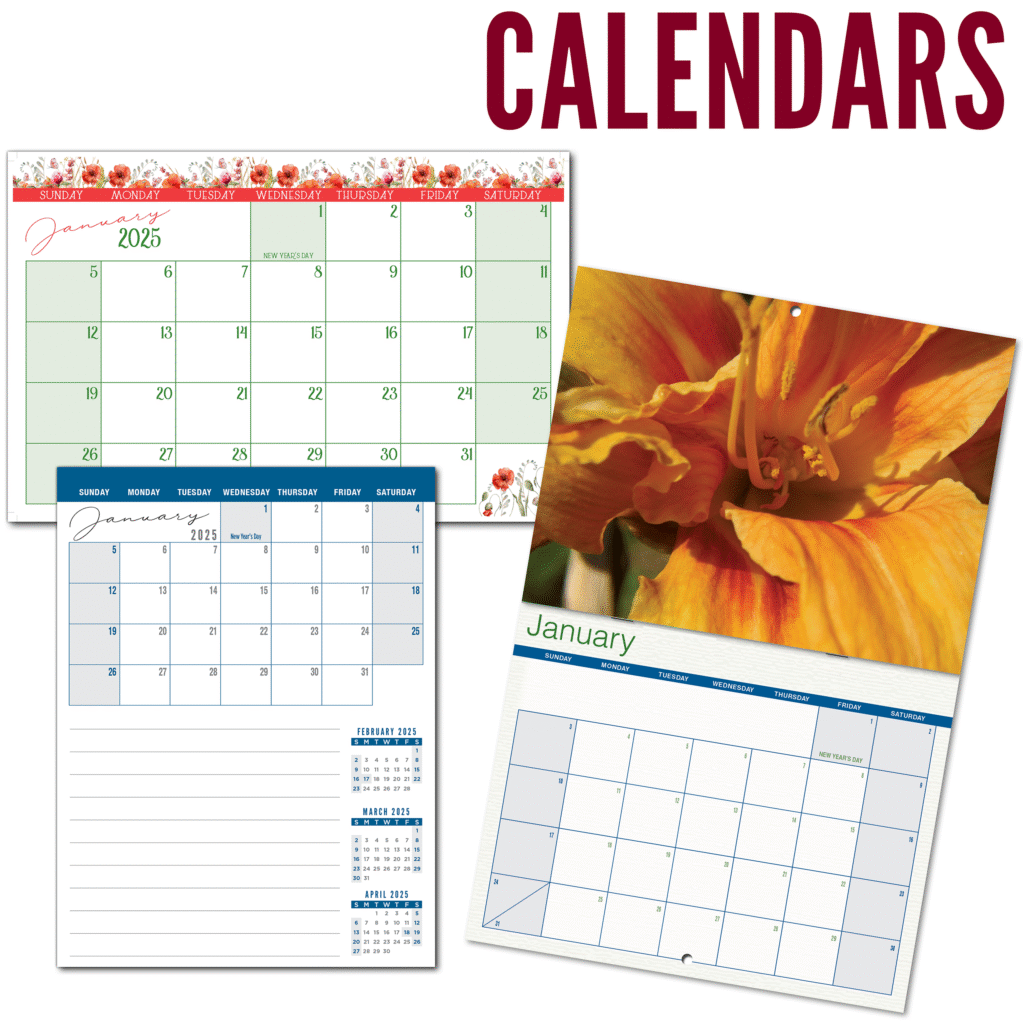 Calendars examples