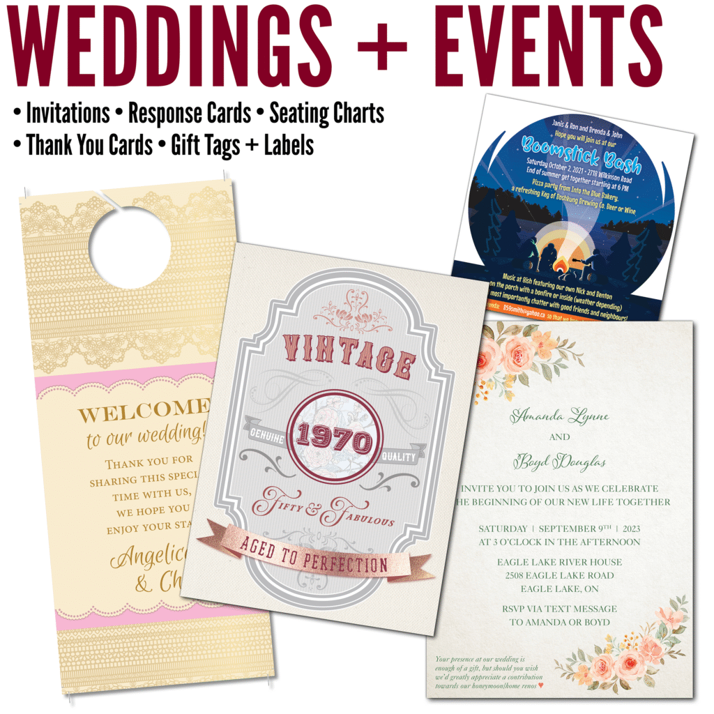 Weddings plues events examples