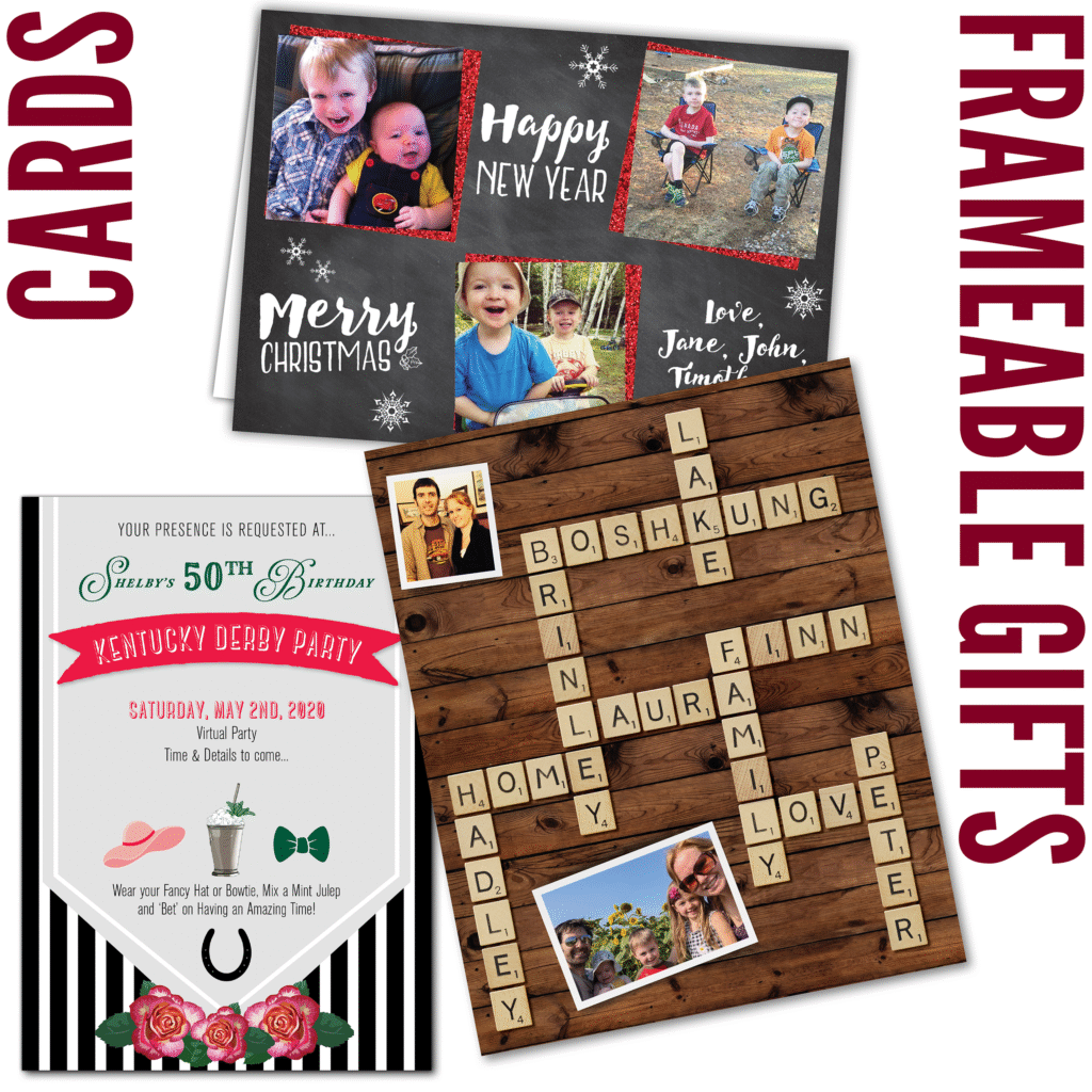 Cards and Framable examples